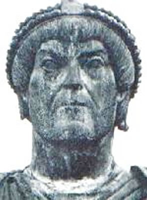 Westrmischer Kaiser Valentinian III